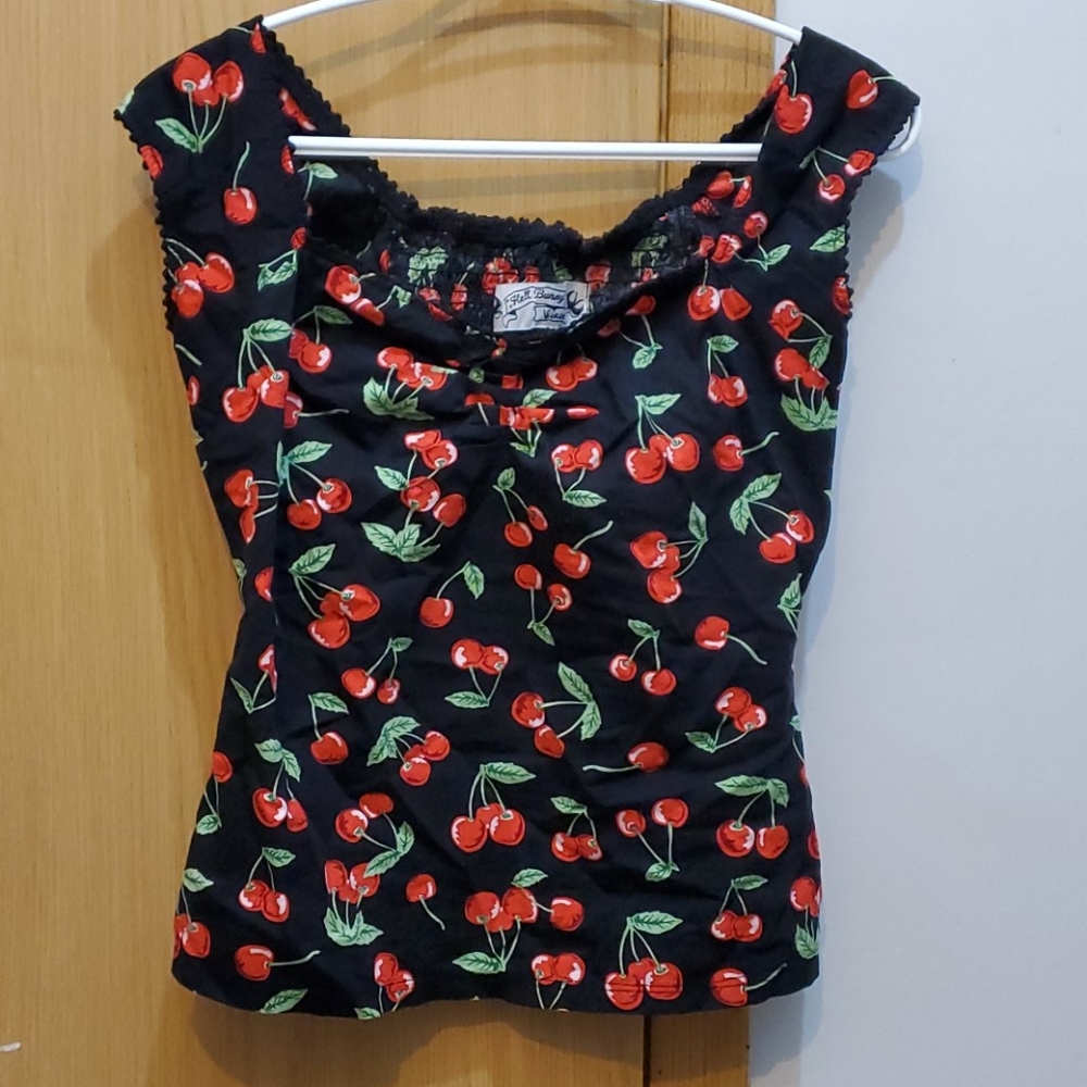 Cherry Print Shirt